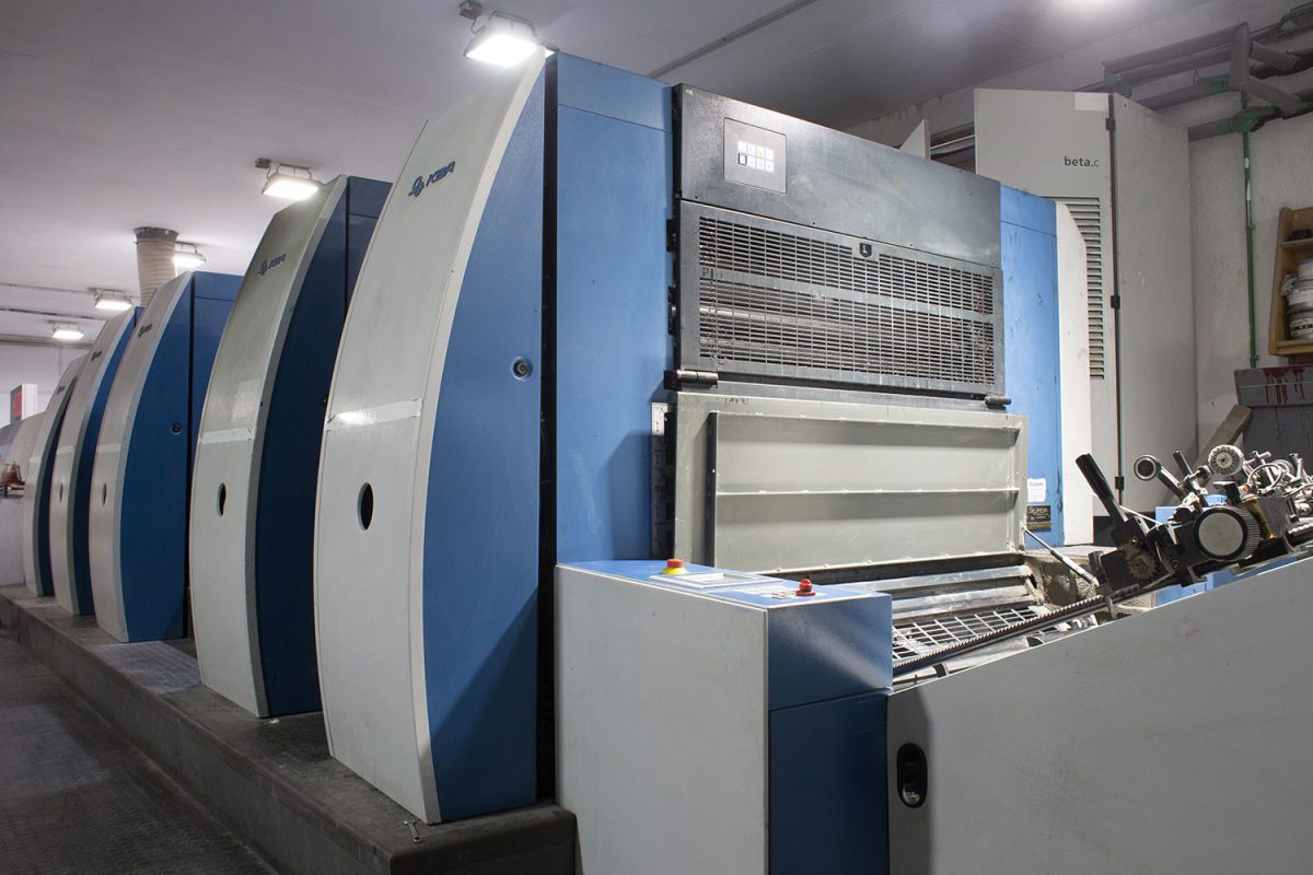 KBA Rapida 106 - Ofset stamparska mašina Birograf Comp štamparija