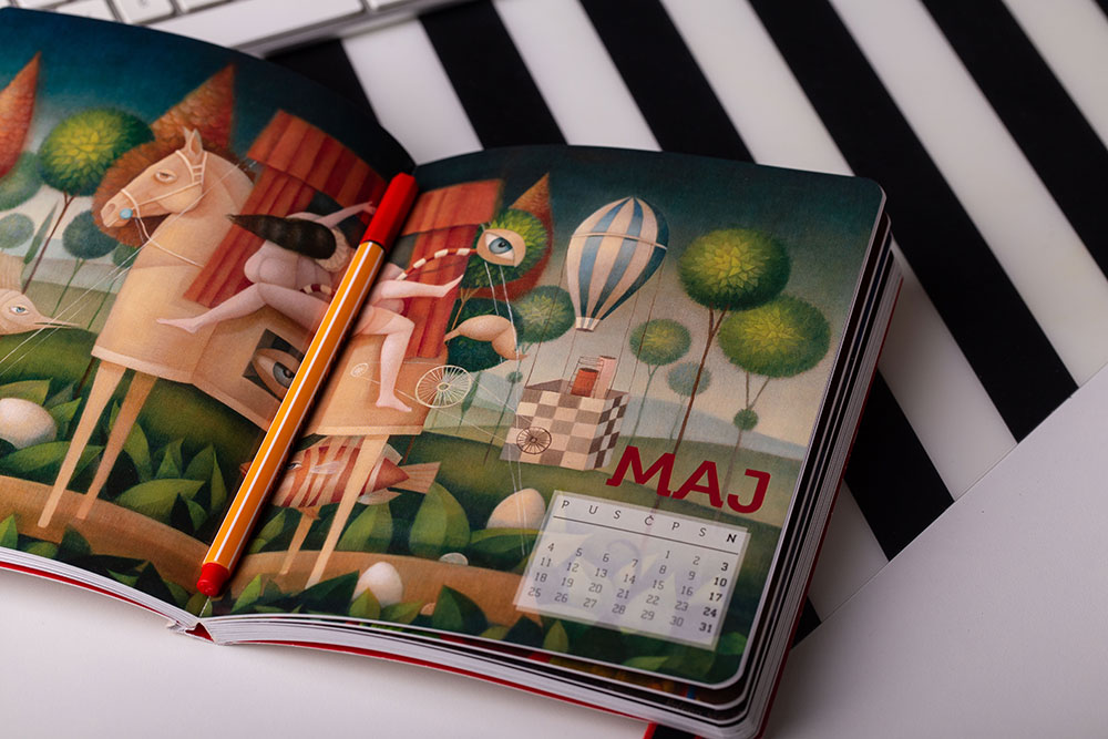 Diaries, notebooks, notepads are printed by BiroGraf